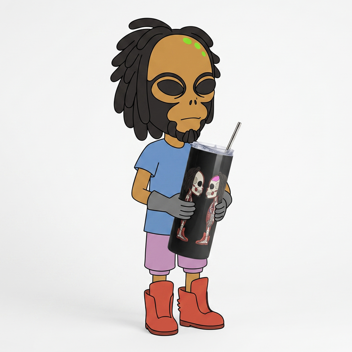 Signal 01: Invaded Stainless steel tumbler