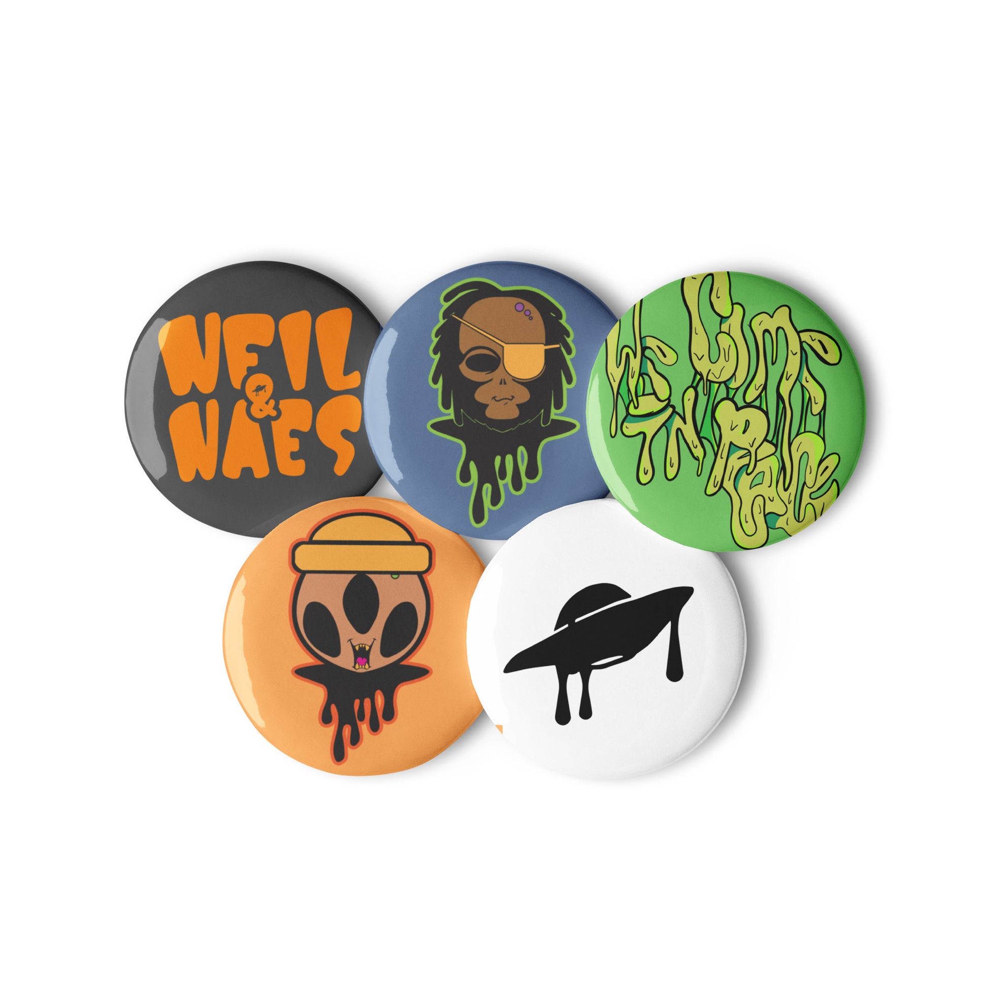 Set of 5 Pins
